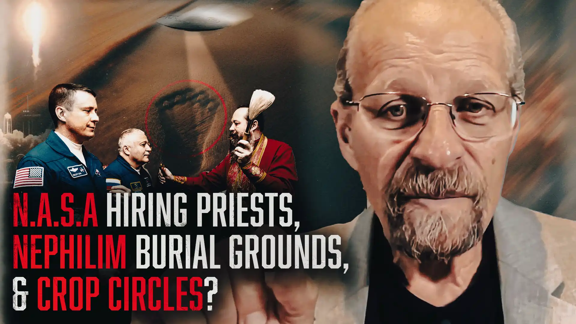 N.A.S.A hiring Priests, Nephilim Burial Grounds, & Crop Circles? | L.A. Marzulli